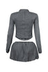 Ophelia Cotton Twill Jacket & Skirt SET